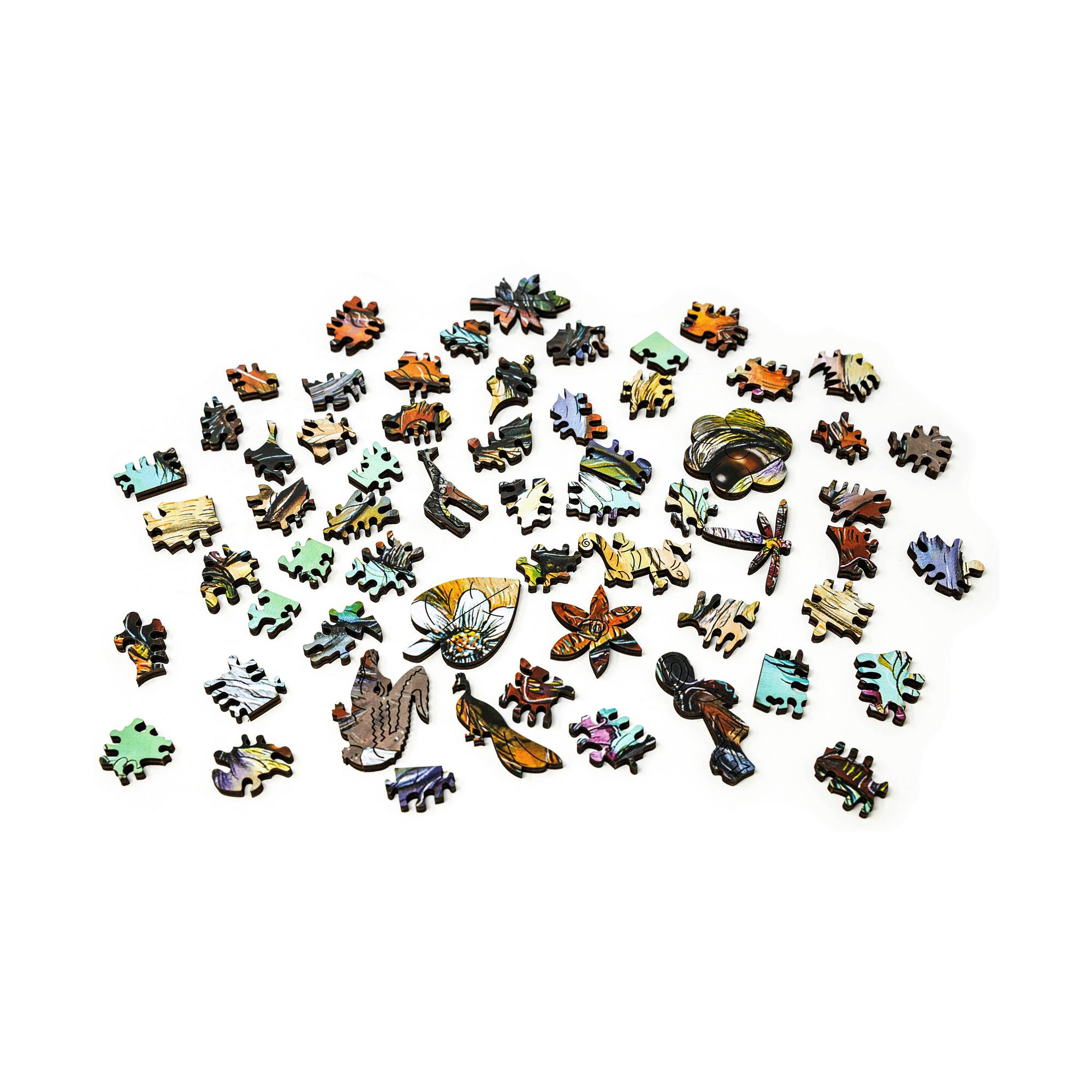 Wooden Jigsaw Puzzle - It's a Jungle Out There!: 599 Pcs